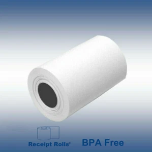2 1/4" x 80' BPA Free Thermal Credit Card Paper Rolls 200 Rolls (4 cases of 50) - Picture 1 of 3