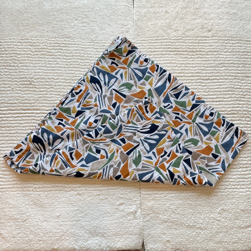 Pottery Barn Kids x West Elm Mid Century Safari Swaddle Blankets Organic Cotton - Image 1 of 4