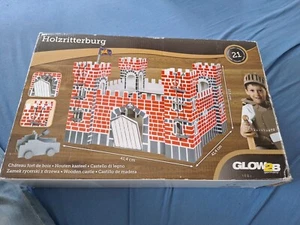 GLOW2B Holzritterburg 21 Teile - Bild 1 von 5