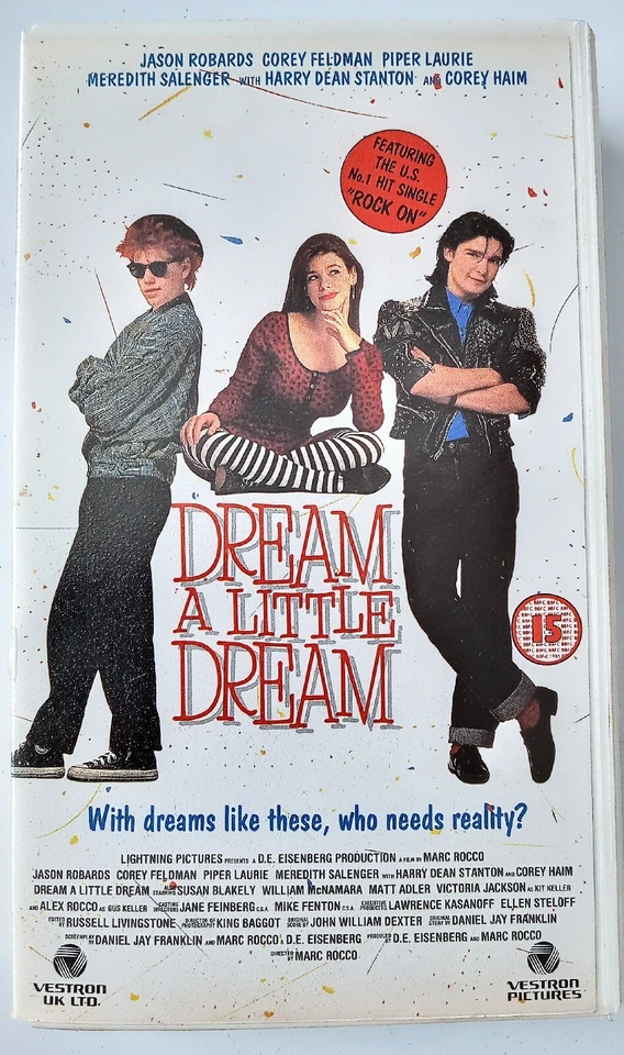 Dream A Little Dream VHS Corey Haim Corey Feldman - Imagem 1 de 4