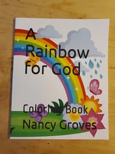 A RAINBOW FOR GOD: COLORING BOOK By Nancy Groves **BRAND NEW** - Picture 1 of 5
