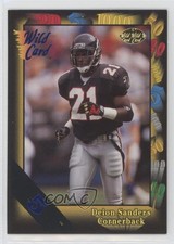 1991 Wild Card 5 Stripe Deion Sanders #70 HOF