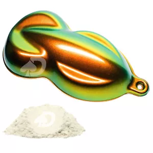 Sour Lava SuperShift® Pearl 1g | Chameleon Pigment ColorShift Orange Gold Lime - Picture 1 of 4