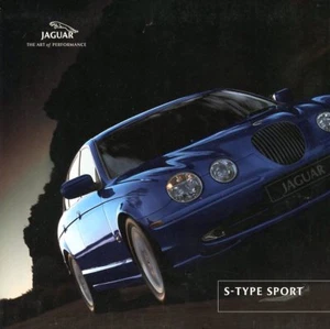 Jaguar S-Type Sport 2001 UK market sales brochure - Picture 1 of 1