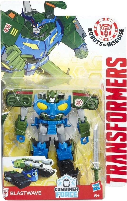 Transformers RID Warrior Blastwave - Combiner Force Robot - 13 cm - Hasbro - Immagine 1 di 4