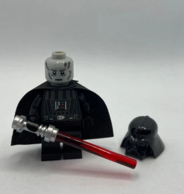 LEGO Star Wars  Darth Vader Minifigur sw0277 White Pupils - Top Zustand - Bild 1 von 2