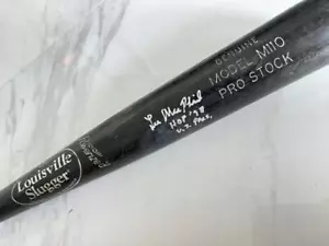 LEE MacPHAIL Signed "HOF '98 A.L. Pres" Game Used Baseball Bat w/COA - Picture 1 of 1