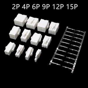 2Pin-12Pin female+Terminal plastic connector plug for motor 10SETS - Picture 1 of 6