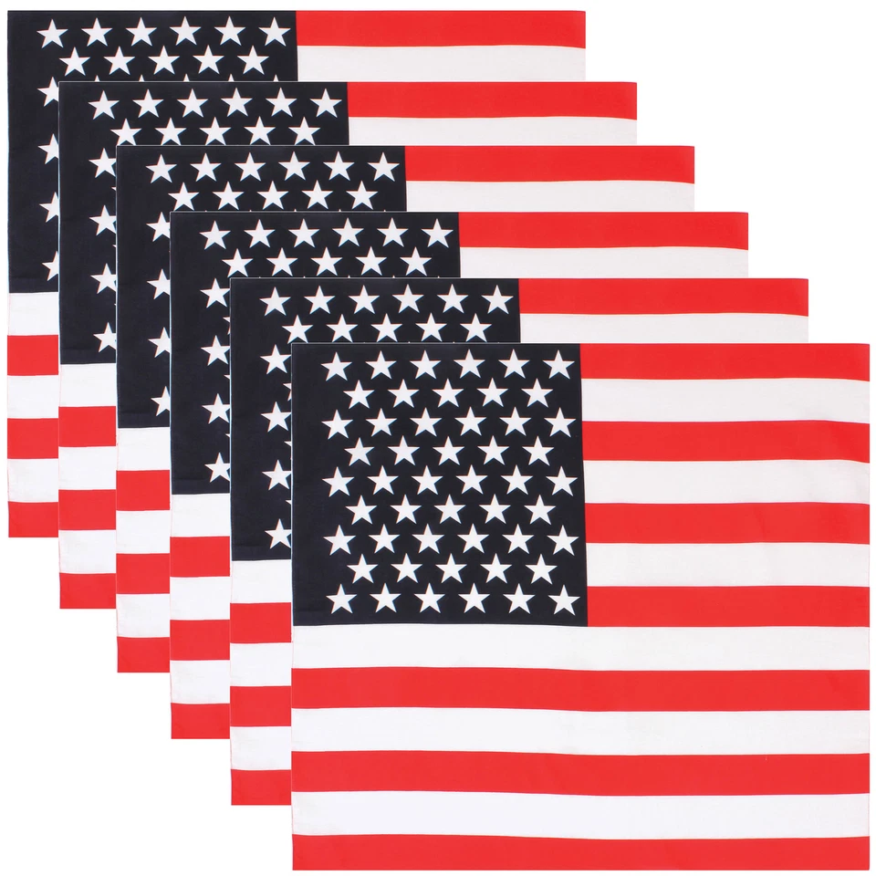 Rothco U.s. Flag 22 Inch Cotton Bandana