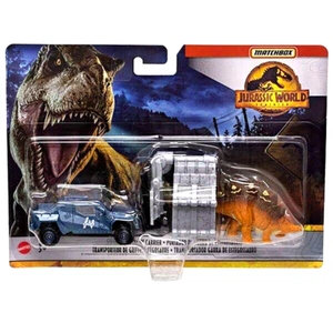 PORTADOR DE GARRAS STEGOSAURUS - Matchbox Jurassic World Dino Transporters 1:64 ✅ - Imagen 1 de 3