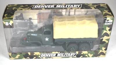 Denver Military 1:48 Scale CCKW-353 Army Cargo Truck Deuce and a Half New In Box - Image 1 of 4