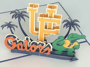 University of Florida Gators 3D Pop Up Card Gainesville, Florida - Picture 1 of 3