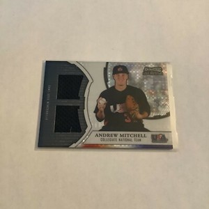 F101518 2011 Bowman Sterling USA Dual Relic X-Fractors Andrew Mitchell/199
