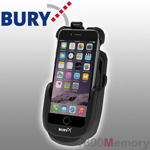 Bury S8 System 8 Bluetooth Hands-Free Cradle Car Charger for iPhone 6 6S 7 8 SE