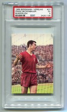 1969 Bergmann Verlag Fussball Tore C27 27 Franz Beckenbauer PSA 5 NQ Soccer Card