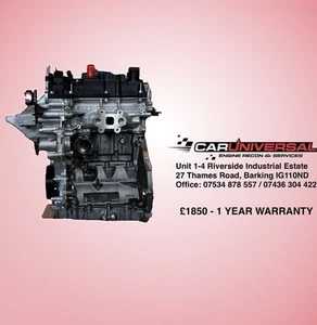 Fully Reconditioned Ford Fiesta 1.0 Bare Engine SUPPLY&FIT service 12-19 in EX! - Picture 1 of 2