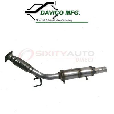 Davico Center Catalytic Converter for 2012-2014 Volkswagen Jetta - Exhaust  ao - Image 1 of 4