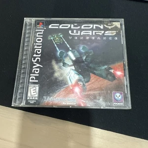 Colony Wars: Vengeance (Sony PlayStation 1, 1998) CIB Black Label w/ Reg Card - Picture 1 of 4