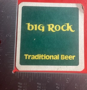 BIG ROCK ALBERTA CANADA BIRRA QUADRATA 3,5 POLLICI - Foto 1 di 2