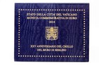 VATIKAN - 2 Euro 25 Jahre Fall der Berliner Mauer im Blister 2014 - TOP