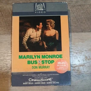 Bus Stop VHS Tape 20th Century Fox Video Big Box Sliding Box Marilyn Monroe - Picture 1 of 4