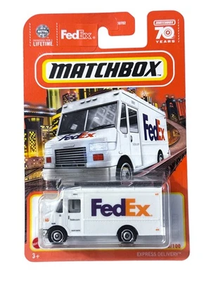 Matchbox 2023 MBX Metro 56/100 Express Delivery FedEx - Image 1 of 4