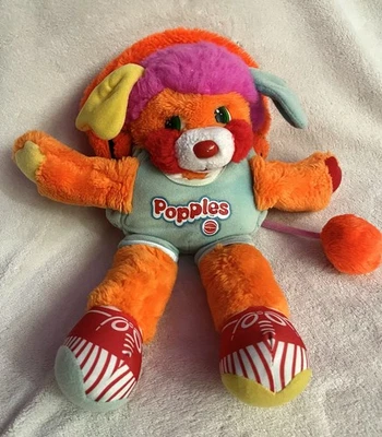 Mattel Popples Dunker Basketball 1986 Plush Stuffed Animal Toy Vintage - Image 1 of 4