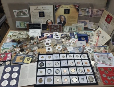 HUGE ESTATE SALE LIQUIDATION LOT, Silver Coins, Proof & Mint Sets, Silver Dollar - Image 1 of 4