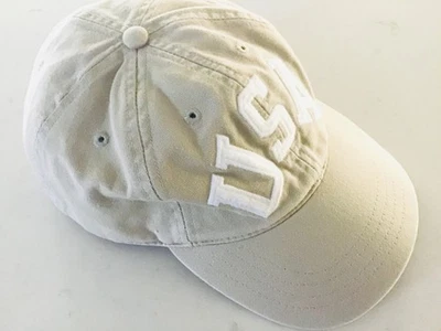 Polo Ralph Lauren De Colección Raro Hecho en EE. UU. Beige Gorra de Baile Sombrero XL 90s Quiet Lux Foto 1 de 4