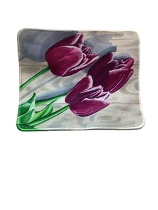 Purple Tulips In The Sky Mousepad 9x8 - Afbeelding 1 van 2