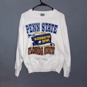 Sudadera de fútbol americano vintage Blockbuster Bowl Penn State Vs Florida State - Imagen 1 de 11