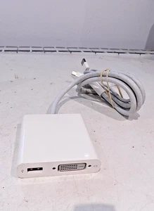 Official Apple A1306 Mini Display Port DV1-D Dual Link Adaptor Cable MB5712/A - Picture 1 of 9
