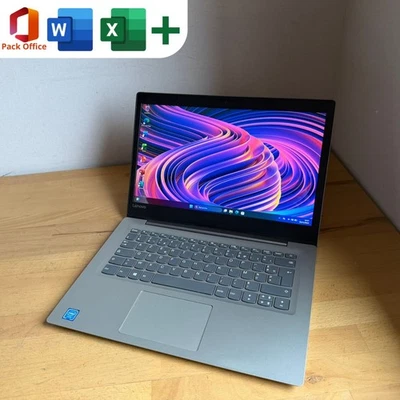 Lenovo IdeaPad 14" PC portable | Intel + SSD | Windows 11 Pro + Pack Office - Photo 1/4