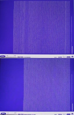 Ford OSI Ford-Germany Ersetzungen Teilekatalog Microfilm Microfiche Original - Bild 1 von 3