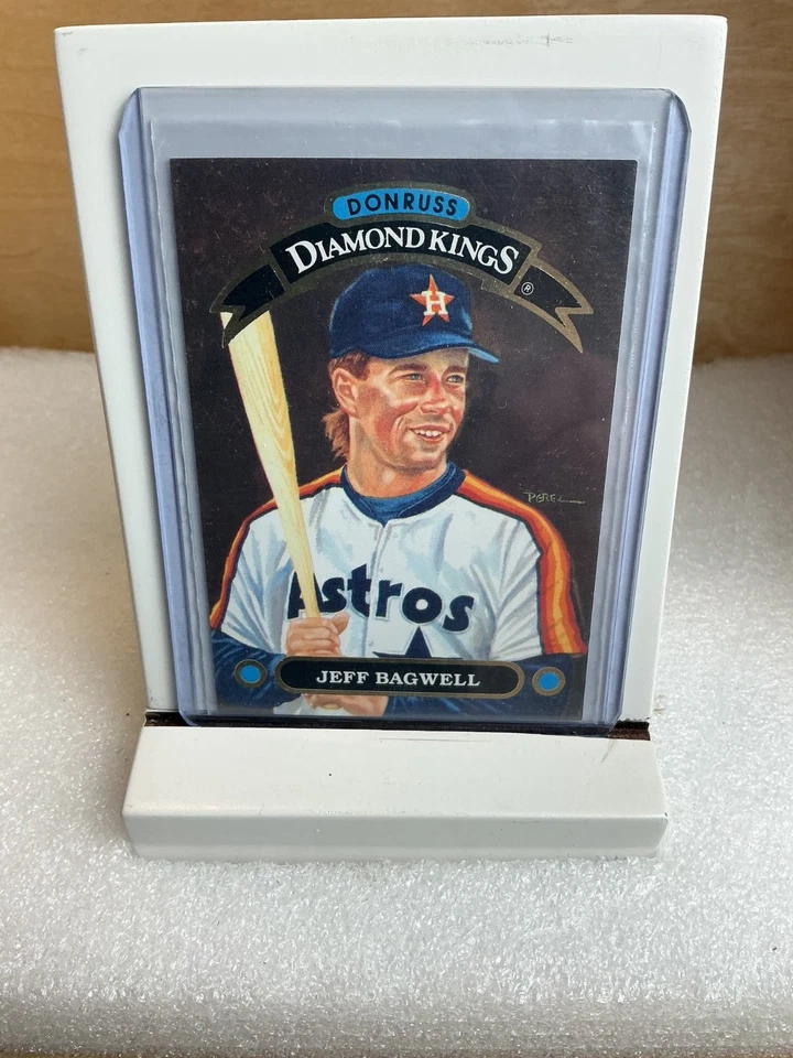 1991 Donruss Jeff Bagwell Diamond Kings card # DK_11 - Image 1 of 2
