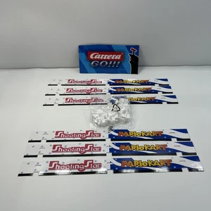 Carrera GO Mario Kart Shooting Star Advertising Banners x6 & Clips 1:43 - Picture 1 of 4