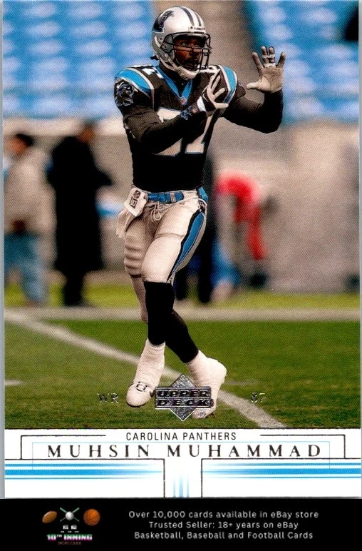 2001 Upper Deck FOOTBALL #22 Muhsin Muhammad - Image 1 of 2