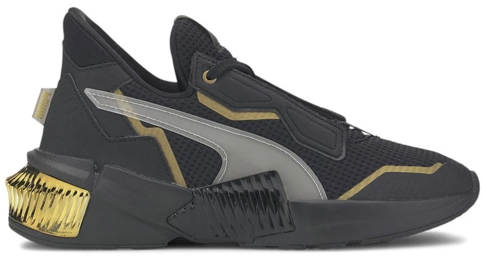 Size 6 - Puma Provoke XT Black Gold W