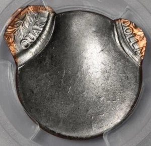 PCGS MS65 Double Struck Saddle Struck Mouse Ears Washington Quarter Mint Error - Picture 1 of 4