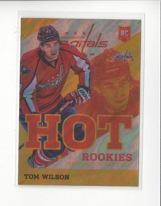 2013-14 Toronto Fall Expo Hot Rookie Holo Lava Flow #HK15 Tom Wilson Capitals