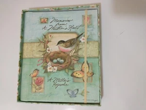 Memories From a Mothers Heart Memory Keepsake Book Susan Winget 2008 Album Scrap - Picture 1 of 7