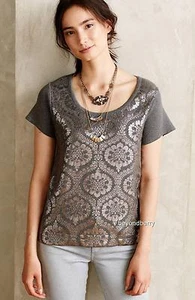 NEW Anthropologie Drawing Room Pullover by Moth Size S - Picture 1 of 3