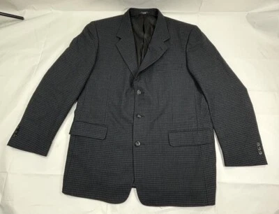 Blazer Abrigo Traje Chaqueta 100% Lana Talla 44L Dario Di Napoli Para Hombre ¡Clásico! Foto 1 de 4