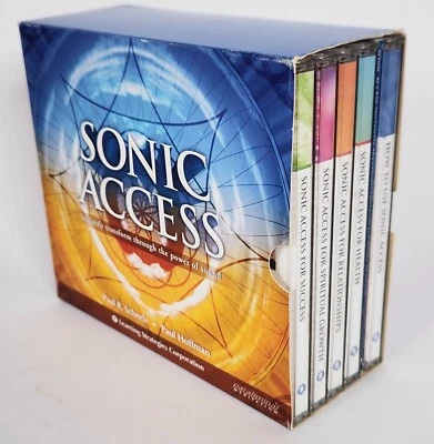 Sonic Access 5 CD Set With Booklet Meditation Power of Sound Scheele Hoffman - Image 1 of 4