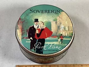 2lb SOVEREIGN Park Lane ASSORTMENT tin, approximately (7" x 3") - Foto 1 di 10