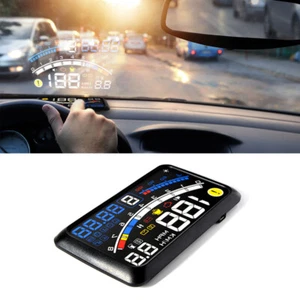 5.5'' OB2  HUD Head Up Display Digital Speeding System Fuel Engine Universal - Picture 1 of 14
