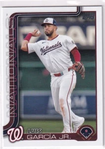 2025 Topps MLB Baseball Series 1 No. 9 Luis Garcia Jr. Nationals - Bild 1 von 2