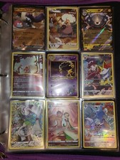 Pokemon Binder Card Lot: 117 cards (NM-MP condition)