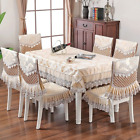 European Style Room Table Cloth Anti-Slip Chair Cover Thicken Soft Table Cover