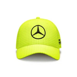 Mercedes AMG F1 Driver Lewis Hamilton Unisex Neon Yellow/Neon - Picture 1 of 24